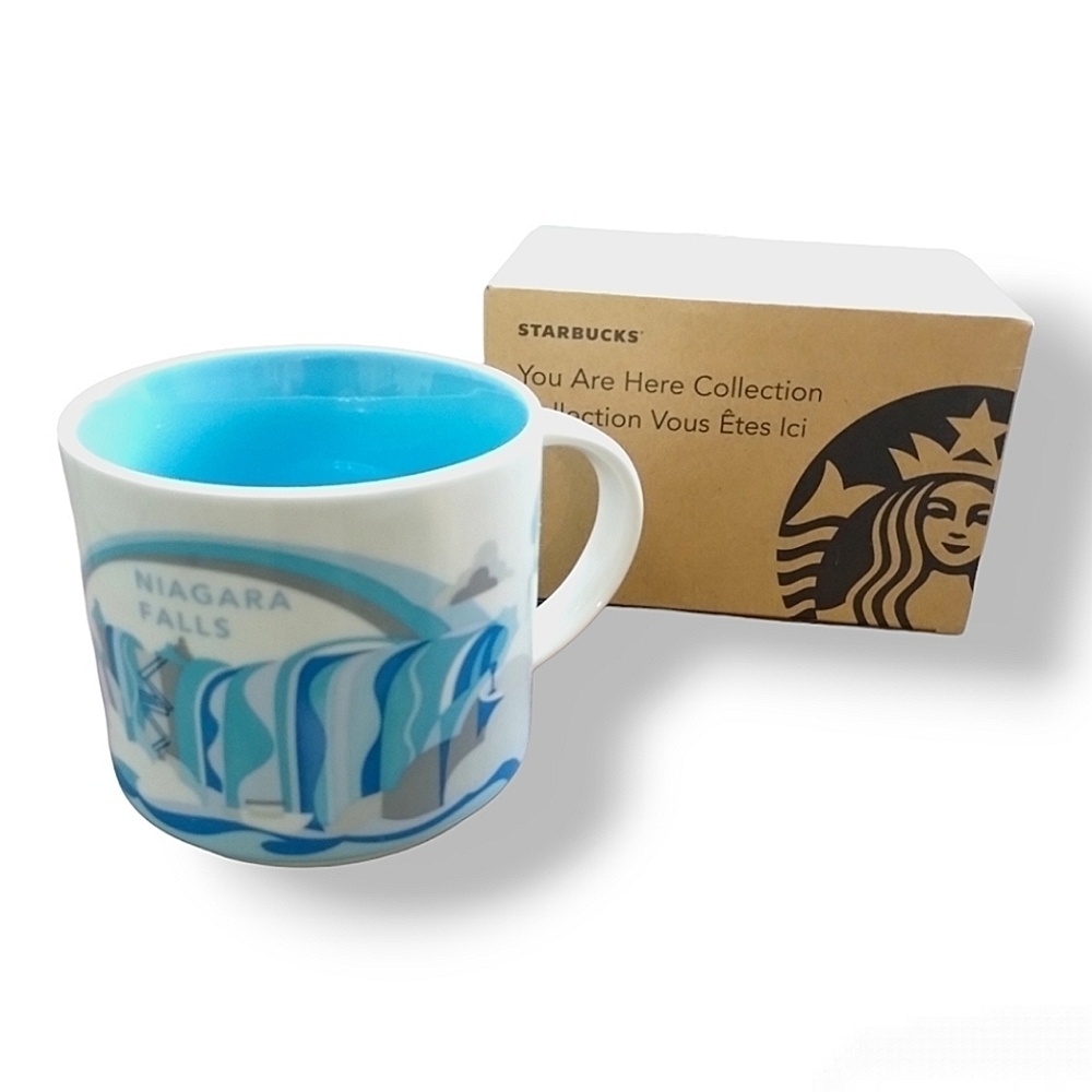 2014 Starbucks Niagara Falls You Are Here Collection Ceramic Mug